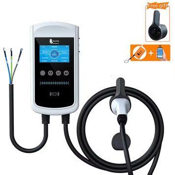 Зарядка для електромобіля Type 2 7.4 кВт 32А 1-фаза Pisces Wi-Fi FEYREE (FY7-32-1PH-TP2-CS-PI) FY7-32-1PH-TP2-CS-PI фото