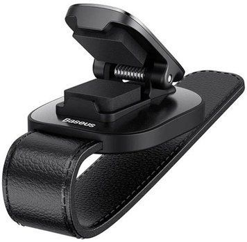 Автомобільний тримувач для окулярів Baseus Platinum Vehicle eyewear clip (clamping type) Black Baseus ACYJN-B01 фото